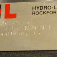 Hydro  Line LR5R 2X.5 Hydraulic Cylinder 1/2" in Stroke Used