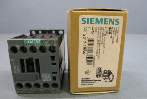 Siemens 3RT20171BB41 DC24V Contactor