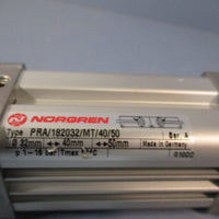 NORGREN Pneumatic Air Cylinder Series A PRA/182032/MT/40/50