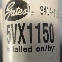 Gates 5VX1150 Super HC Cogged VBelt 94141150 115" Outside L 5/8" Top W