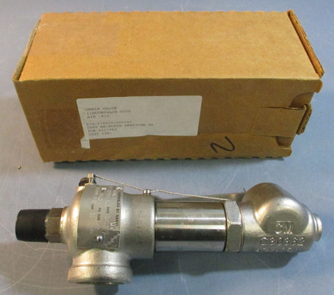 Kunkle 911BDCM06AJE-0075 Steel Pressure Relief Valve 30GPM 1/2 psi Size