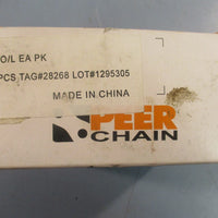 Peer Chain 28268 Offset Link 0.625 in Pitch 0.2 in Pin Dia Lot of 38