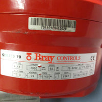 Bray 700200113C3536/A Ser 70 Electric Actuator w/CF8M 800 WOG 2" Ball Valve