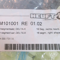Heuft HBM101001 RE 01.02 Rejector Segment Set DeltaK 16pc Right Shaped