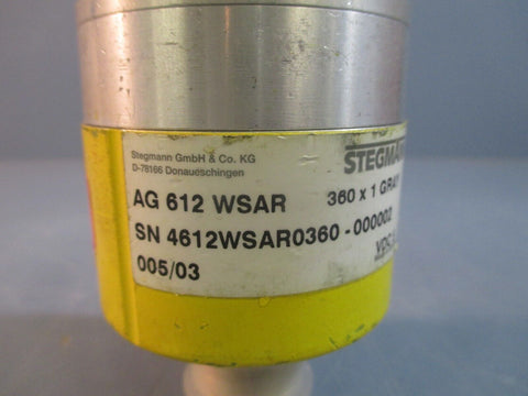 STEGMAN AG612 WSAS Encoder Absolute 360 X 1 GRAY 4612WSAR0360-000004