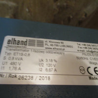 ELHAND TRANSFORMER ET1S0.8 PNEN6155821