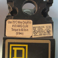 Square D Single Pole 100 A Circuit Breaker Model FAL14100