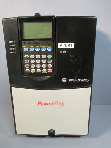 AllenBradley PowerFlex70 AC Variable Frequency Drive Series A 20AC011A3AYYACC0