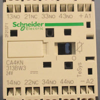 Schneider CA4KN313BW3 Control Relay Contactor 690V 50/60Hz 10A 8kV Lot of 2