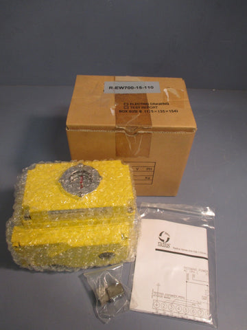 Radius LLC Electric Actuator 110VAC, 0.97A amps REW70015110