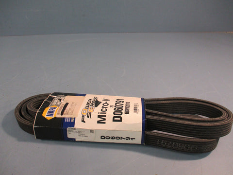 NAPA Power Series Micro-V 25 D060791 6DPK2010 Serpentine Belt, Double Sided
