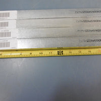 New Lot of 4 WWG361000100012 5VE49 1"x1" 12" Keystock Zinc Coated