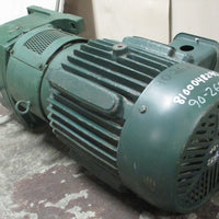Toshiba 10 HP 230/460V Motor w/ US Motors GDM 17:1 Ratio Gear Reducer