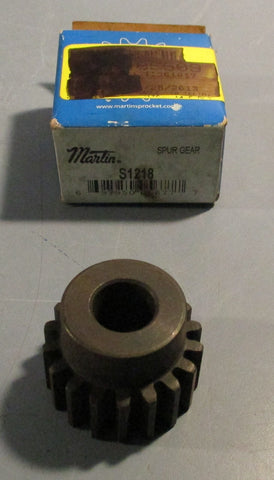 Martin S1218 Sprocket Spur Gear STL STK  5/8 Inch Bore 18 Teeth