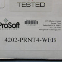 ProSoft 4202PRNT4WEB Communicatio4202PRNT4WEBn Module Series C