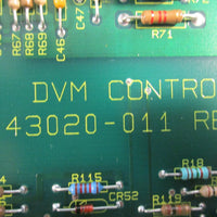 Acurex 43020011 PCB Circuit Board DVM Control Rev. 3 U5005 125/8" Length