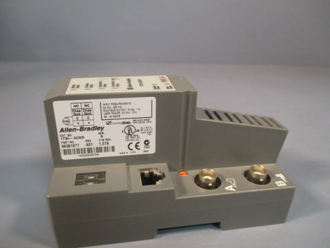 ALLENBRADLEY POINT I/O NETWORK ADAPTER CONTROLNET F/W. 1.079 SER. A 1734ACNR