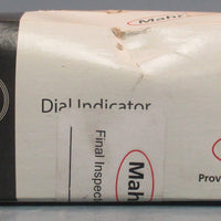 Mahr D8ISX Dial Drop Indicator 1" Max Measurement 0100 Dial Reading Sealed
