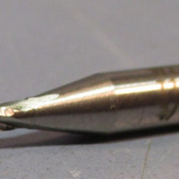 Weldon 1° Tapered End Mills T12S1 0.060" DIA 3/16" SHK USA