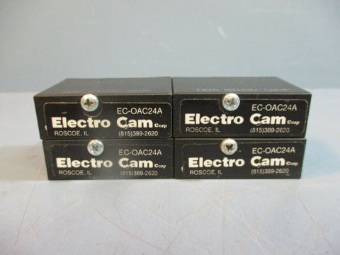Electro Cam ECOAC24A Relay NEW LOT OF 4