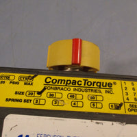 Conbraco CTS 20 6 Compactorque Pneumatic Valve Actuator w/ 1/2" CF8M 2000 WOG