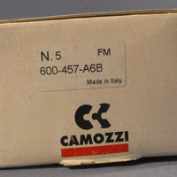 Camozzi 600457 Fixed Interface Valve 600457A6B 12VA 24V (Lot of 5)