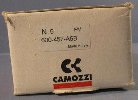 Camozzi 600457 Fixed Interface Valve 600457A6B 12VA 24V (Lot of 5)
