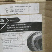 Gates Poly Chain GT 2 Sprocket 14MX33S20 2012