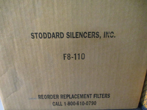 Stoddard Silencers F8-110 Air Filter Element Replacement Filter F8110