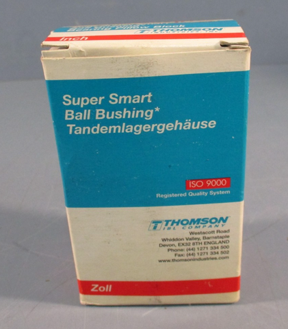 Thomson SSUTWN10 Super Smart Pillow Block Linear Bearing 5/8" Bore