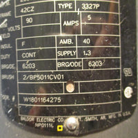 Baldor DC Gearmotor 33-2408Z148G1 1/2Hp 40:1 Ratio 90V 0.5HP 3/4" Shaft Dia
