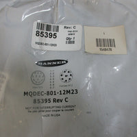 Banner Adapter Cable MQDEC-801-12M23 85395 Rev C NEW