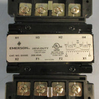 Emerson E050E Hevi-Duty Transformer 120 x 240V Volt 24V Sec .050KVA