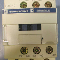 Schneider Electric Telemecanique CAD32M7 Control Relay 220V 50/60Hz CAD32M7