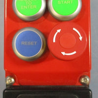 Fortress Interlocks N7GGBUNPF10X001 Gate Push Button Assy. ITM00293298 24VDC