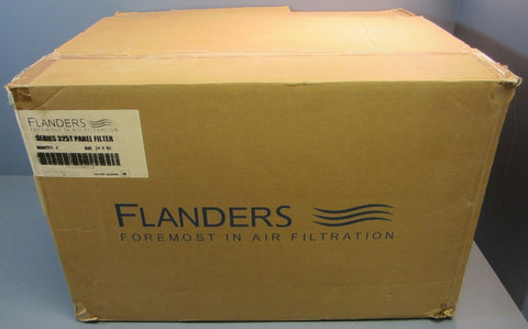 Box of 4 Flanders Series 325T Panel Filters 24" Width x 90" Length NIB