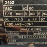 Finish Thompson DB10P Magnetic Drive Pump 3.75 IMP Dia Baldor 35H693-82 1HP