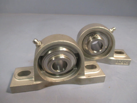 Lot of (2) IPTCI SUC204-12G Pillow Mount Bearing SP204