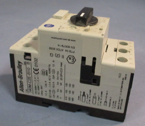 AllenBradley Motor Protection CircuitBreaker Series B 140MC2EB10