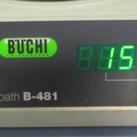 Buchi R124 Rotovapor Rotary Evaporator w/ B481 Water Bath 120V