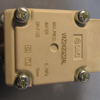 SMC VXZ242GZ2AL Media Valve w/ 3/4" FPT 0.7MPa and 15mm Orifice New