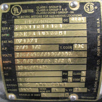 Baldor Electric Motor 35CB1500 1740rpm 60Hz 1.00 Sf 1437 Frame
