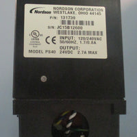 Nordson 131739 PS40 Power Supply Main Assembly 2A 250V 50/60Hz Model PS40