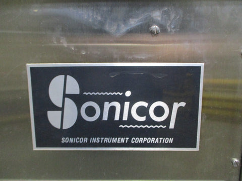 Sonicor Ultrasonic Cleaner 38" x 6" x 38" 37.5 Gal w/ Band Scanner 2000 SG18042