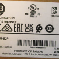 Allen Bradley 1041585 Communication 2 Port Ethernet Module 25COMME2P Ser A