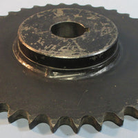 Martin 60B38H Hardened Bore to Size Sprocket for #60 Chain w/ 38 Teeth NOS