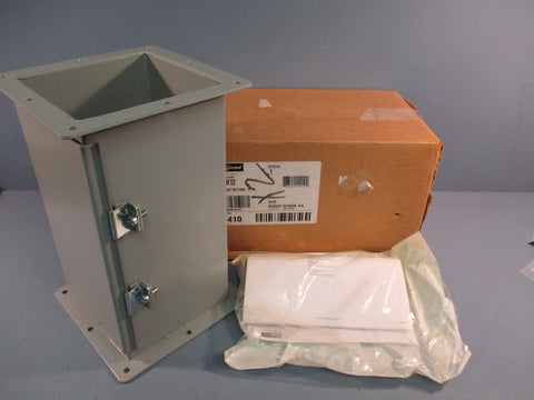 Hoffman F66W12 Straight Feed Through Wireway Section 6" x 6" x 12"