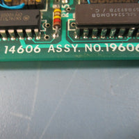 Merrick 19606 Memory Control Board - Used