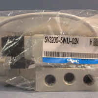 SMC SV3200-5W1U-02N Solenoid Valve 1/4" NPT 5 Port 2-Position