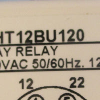 Allen Bradley 700HT12BU120 Time Delay Relay 120VAC/DC Input 1.0 S  100 S